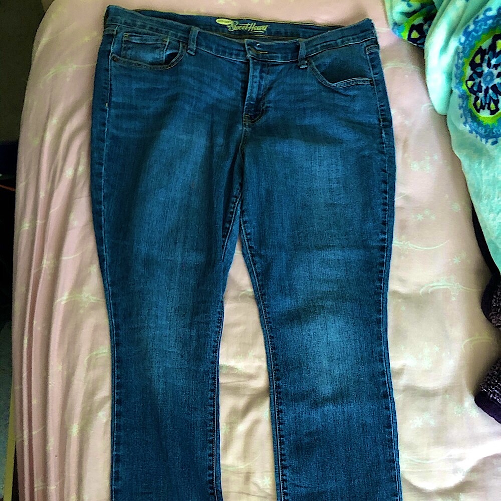 Sweetheart jeans